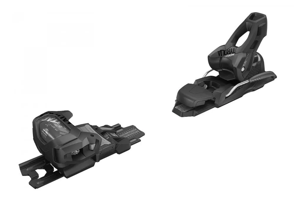 Крепление для горных лыж FISCHER attack 11 AT DEMO W/O BRAKE BLK(G) + POWERRAIL115 от магазина Супер Спорт