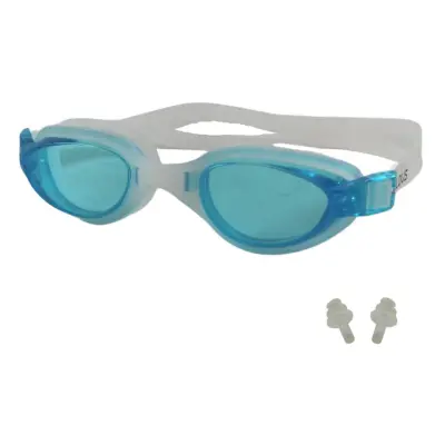 картинка Очки для плавания Elous YG-2700 бело-голубой 
