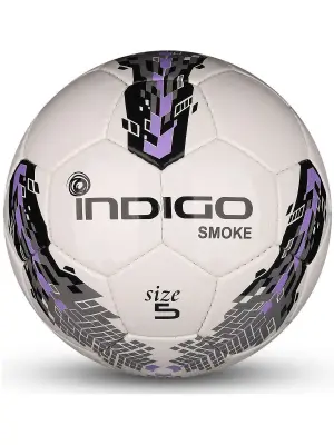 картинка Мяч футбольный INDIGO SMOKE тренировочный р.5 