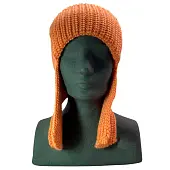 Шапка 1835 с ушами коралловый Шапка 1835 с ушами коралловый от магазина Супер Спорт