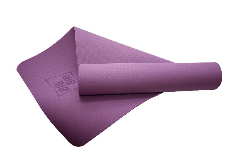 Коврик BIG BRO для йоги 183*61*0.6 пурпурный от магазина Супер Спорт